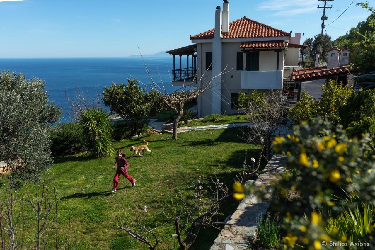 Aegean Panorama Apartments Akhladherí Eksteriør billede