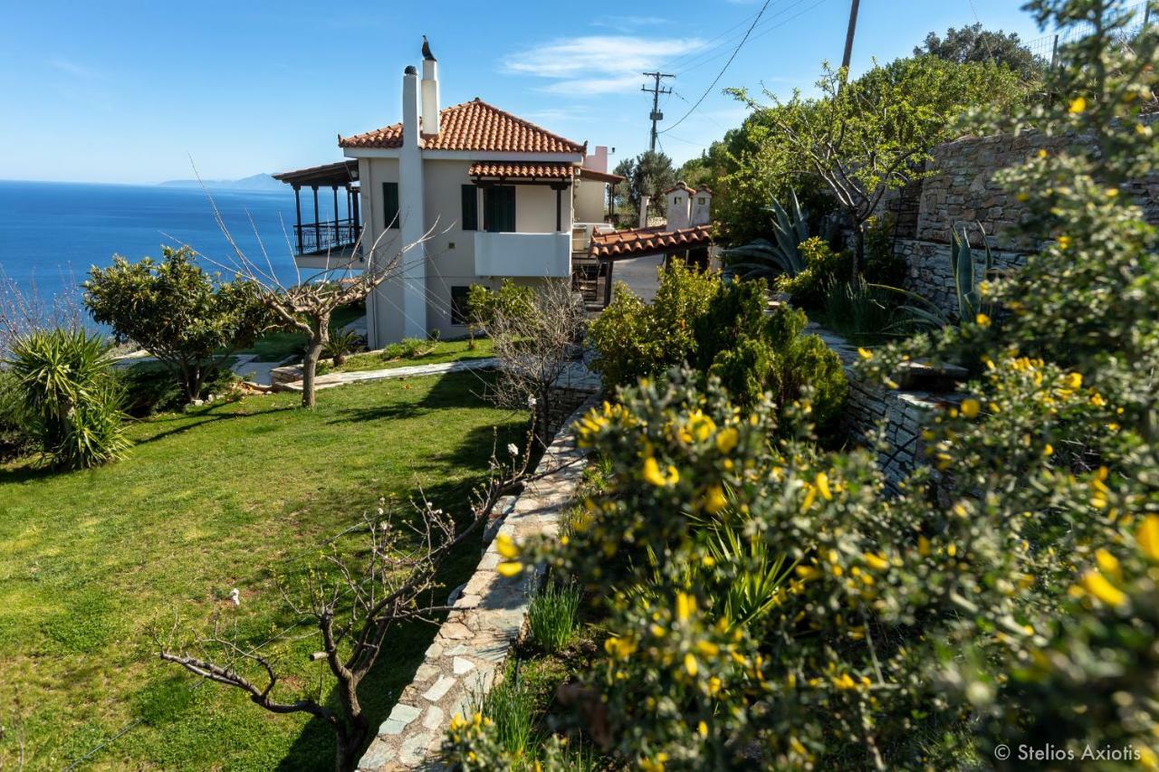 Aegean Panorama Apartments Akhladherí Eksteriør billede